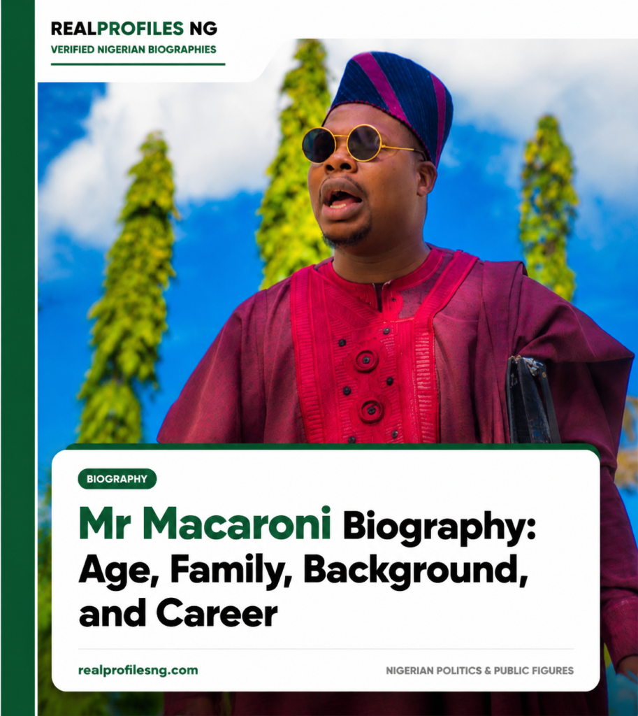 Mr Macaroni Biography: Age, Family, Background, and Career