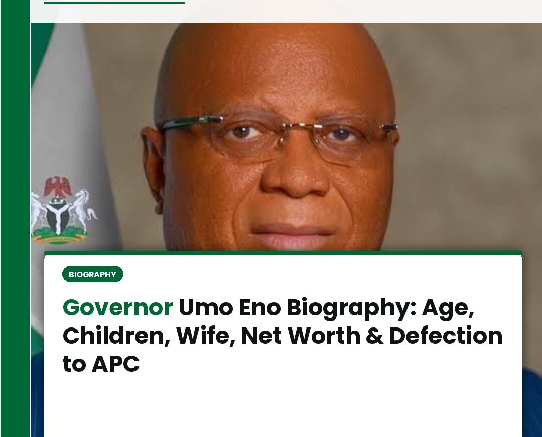 Governor Umo Eno biography