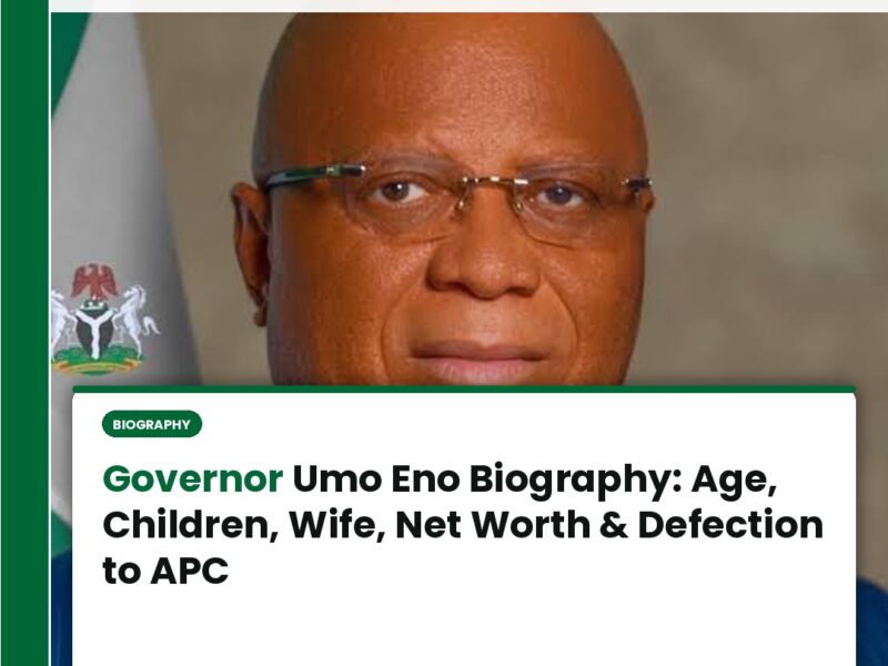 Governor Umo Eno biography