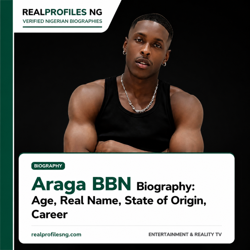 Read Araga BBN's biography, featuring his real name, age, Ogun State origin, modeling career, acting talent, and Big Brother Naija Season 11 journey