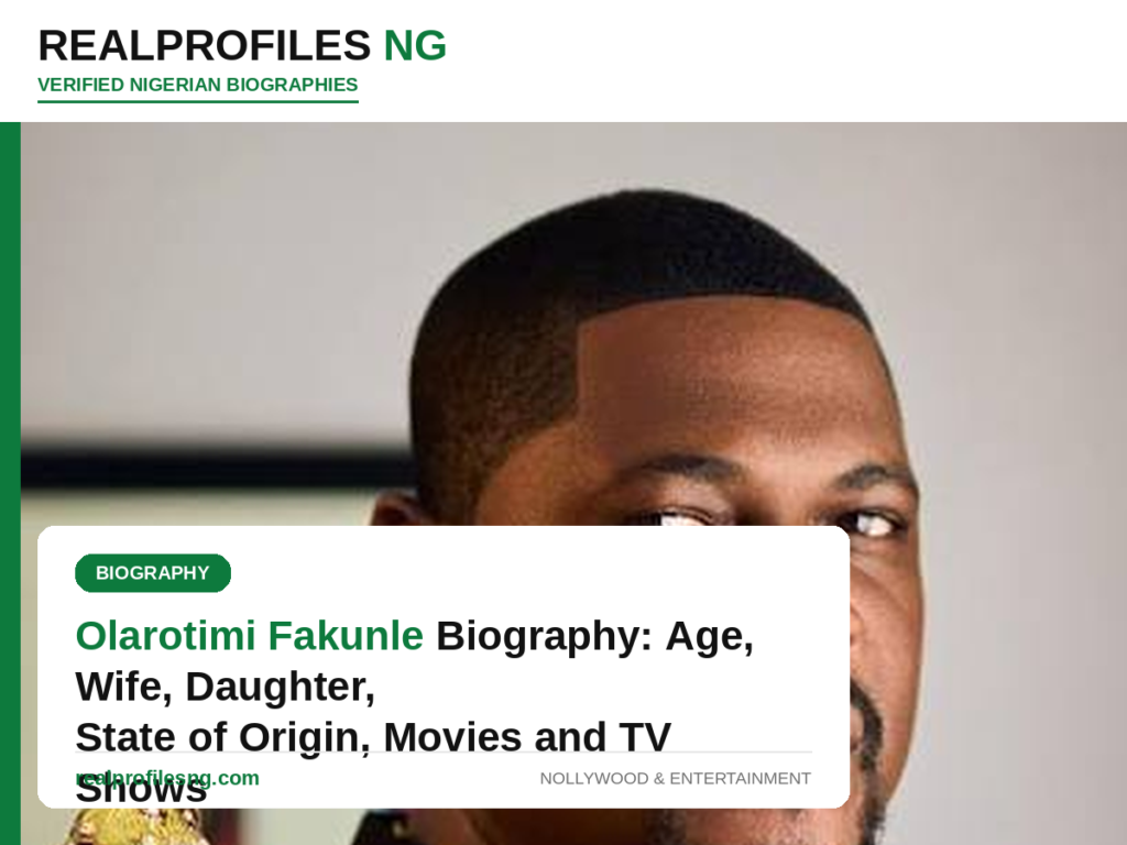 Olarotimi Fakunle biography